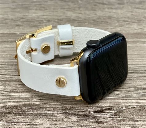 apple watch leather bands for women|genuine leather apple watch band.